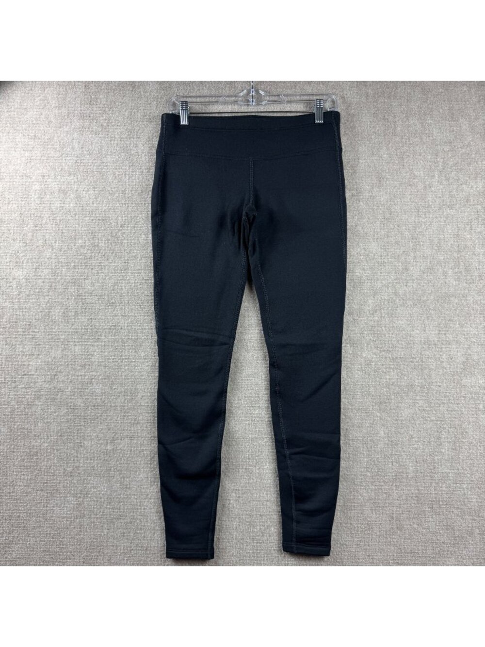 Athleta Polartec Power Stretch Tight Fleece Lined Leggings Black Small Running